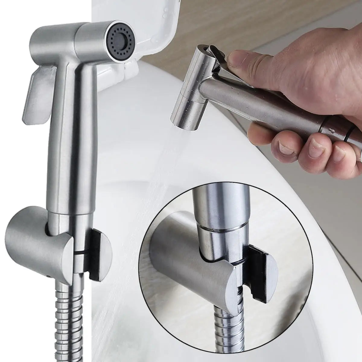 Stainless Steel 304 Muslim Shower Set